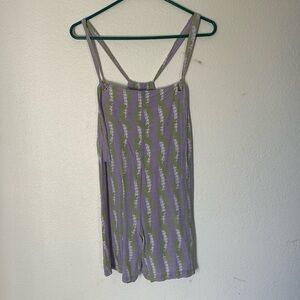 Lei kini crown flower romper